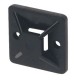 Small Black Self Adhesive Cable Tie Base